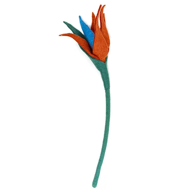 Felt Bird of Paradise Flower