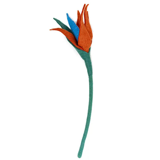 Felt Bird of Paradise Flower