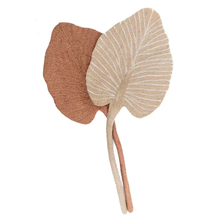 Felt Palm Leaf