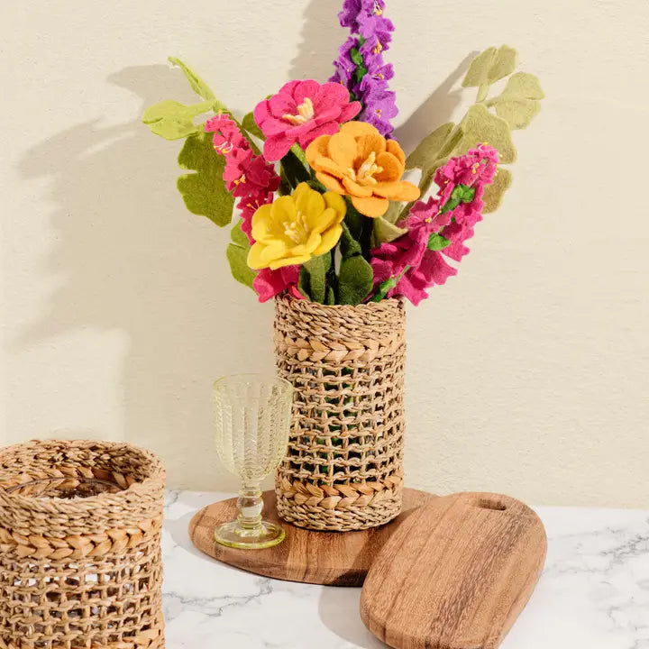 Felt Crepe Myrtle Flower